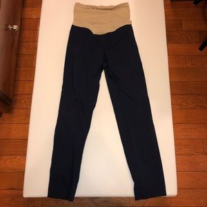 Motherhood Maternity Navy Maia Skinny Work Pants